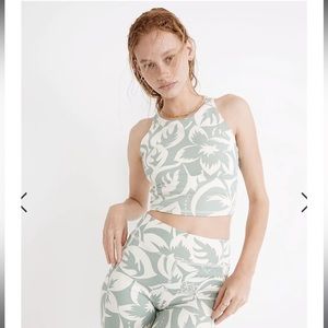Madewell Racerback Floral Tank